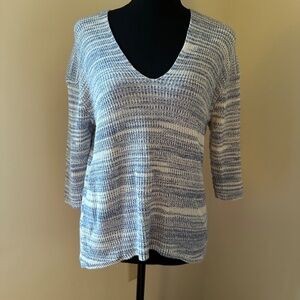 **EXPRESS* Blue x White Knitted Sweater Size XS